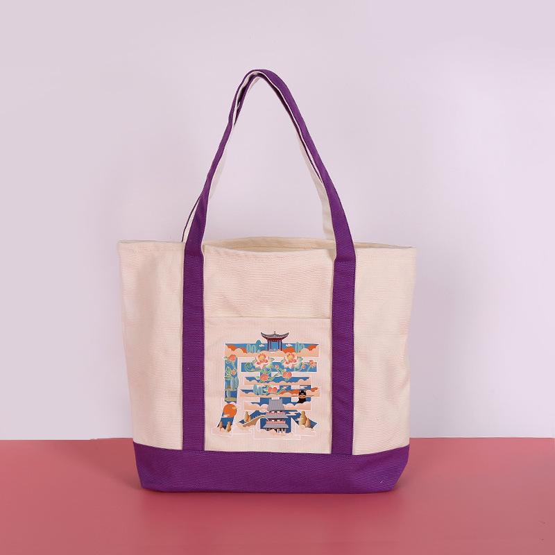 Canvas shopping bag